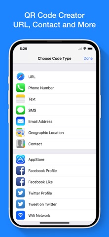 QR Code Reader & Generator App Screenshot 4 of 4