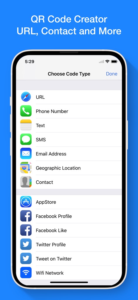 Escáner y generador de QR - App de Productividad | MWM