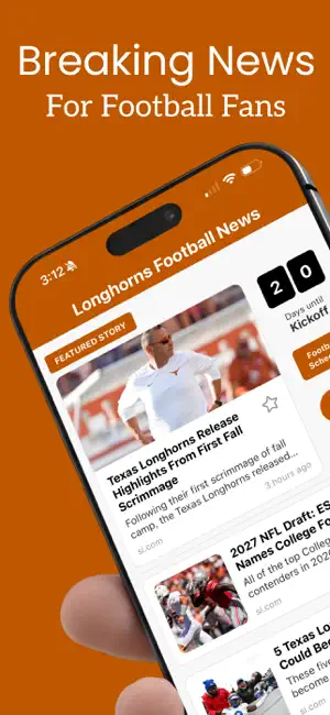 Longhorns Football News screenshot 1