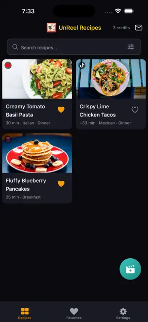 UnReel Recipes screenshot 3