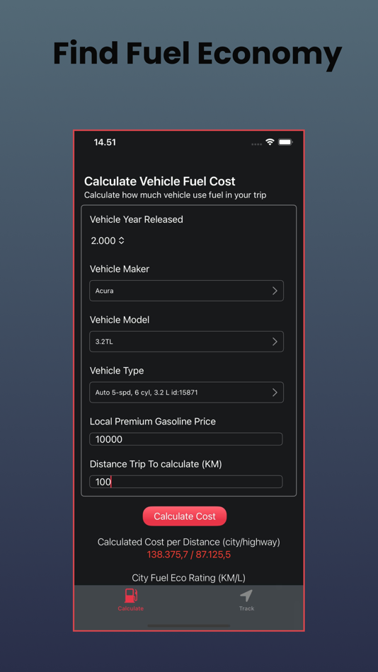 #1. Fuel Eco Finder (iOS) 由: Alfin Indrawan