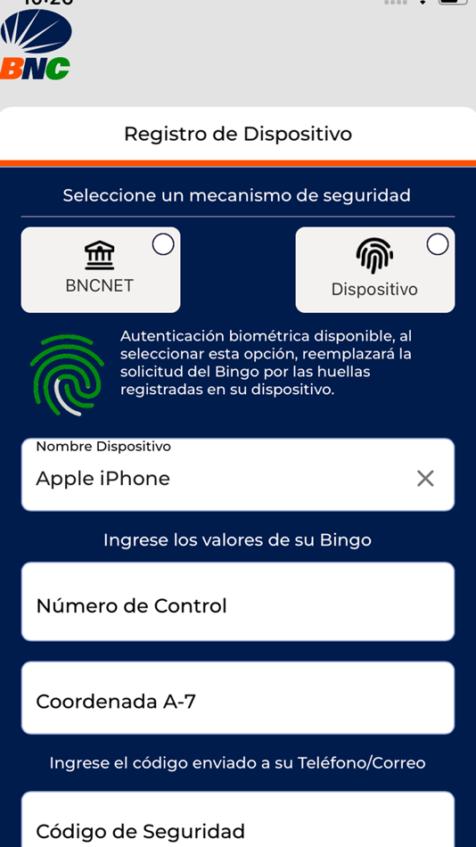 #5. BNC (iOS) 由: Banco Nacional de Crédito