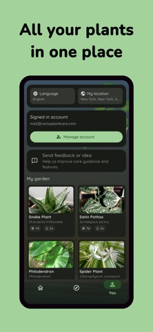Verso Plant Care screenshot