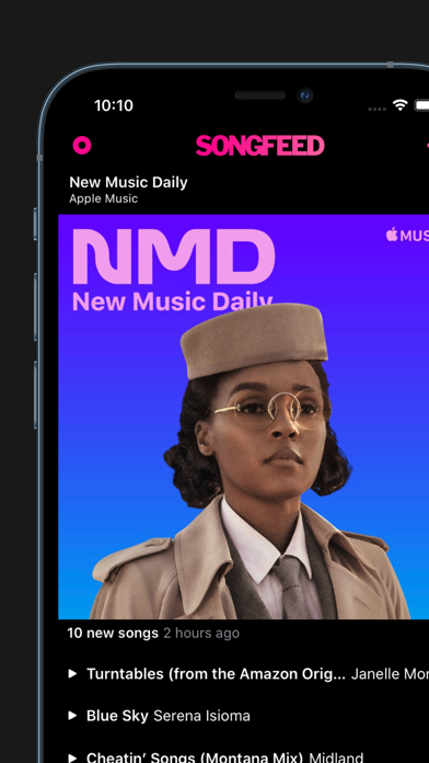 Songfeed - Music Tracker Screenshot 1 of 3