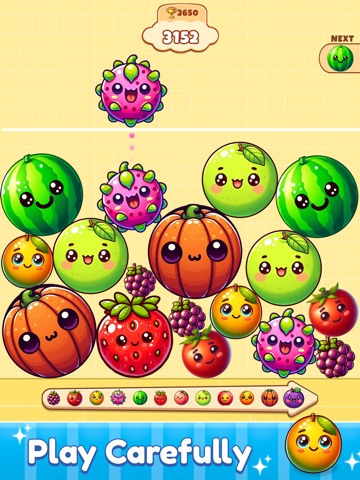 Fruit Merge Master Fun iPad screenshot