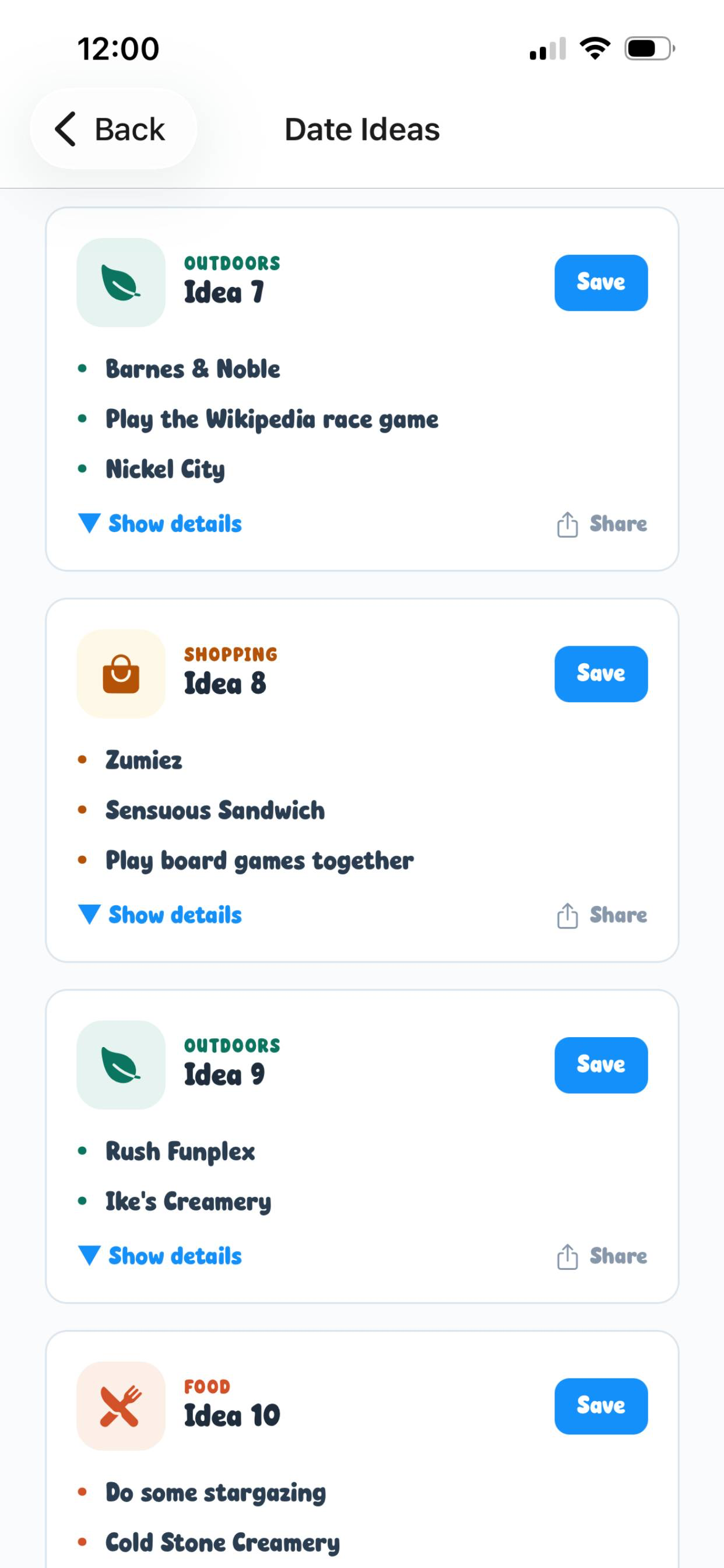 DateCraft: Date Ideas screenshot 6