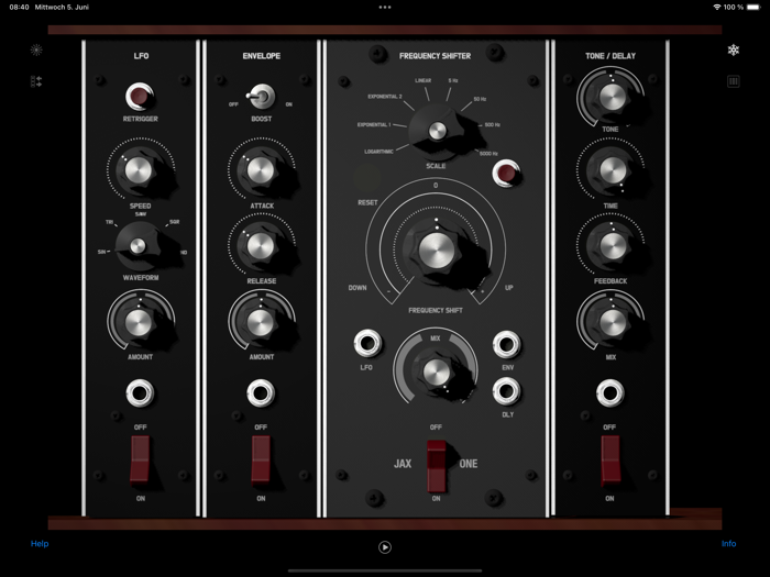 JAX ONE Frequency Shifter