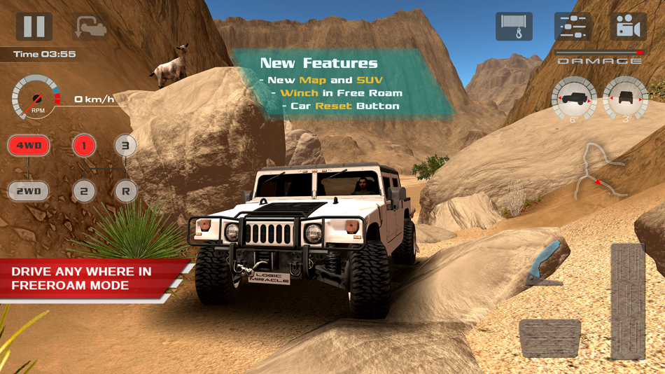 #1. OffRoad Drive Desert (iOS) 由: Logic Miracle