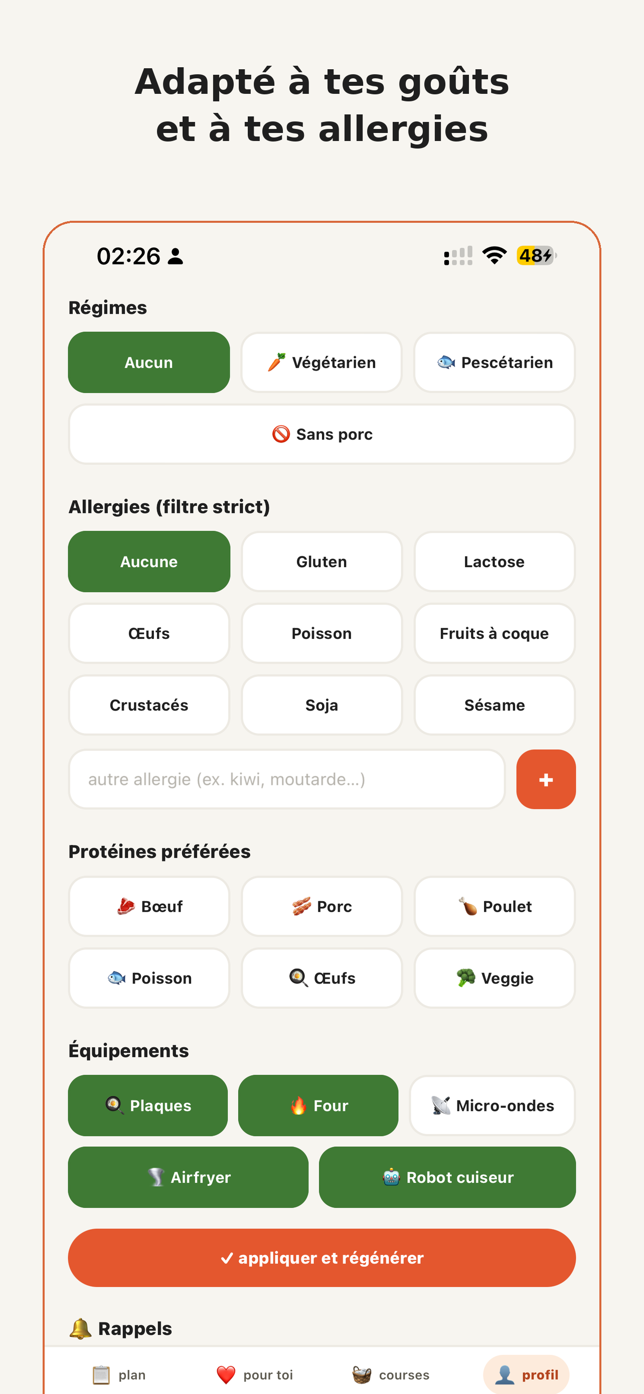 Manjo - Recettes & Courses screenshot 5