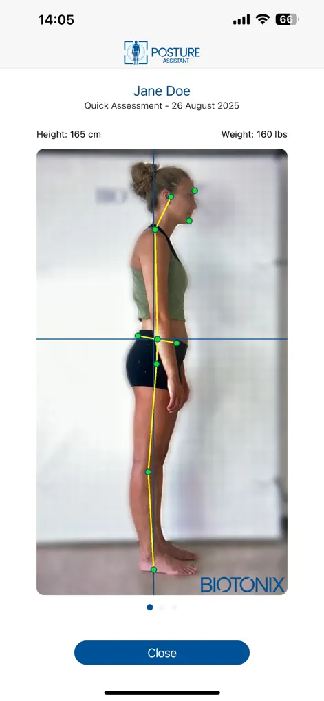 Biotonix Posture Assistant Pro - Health & Fitness App | MWM