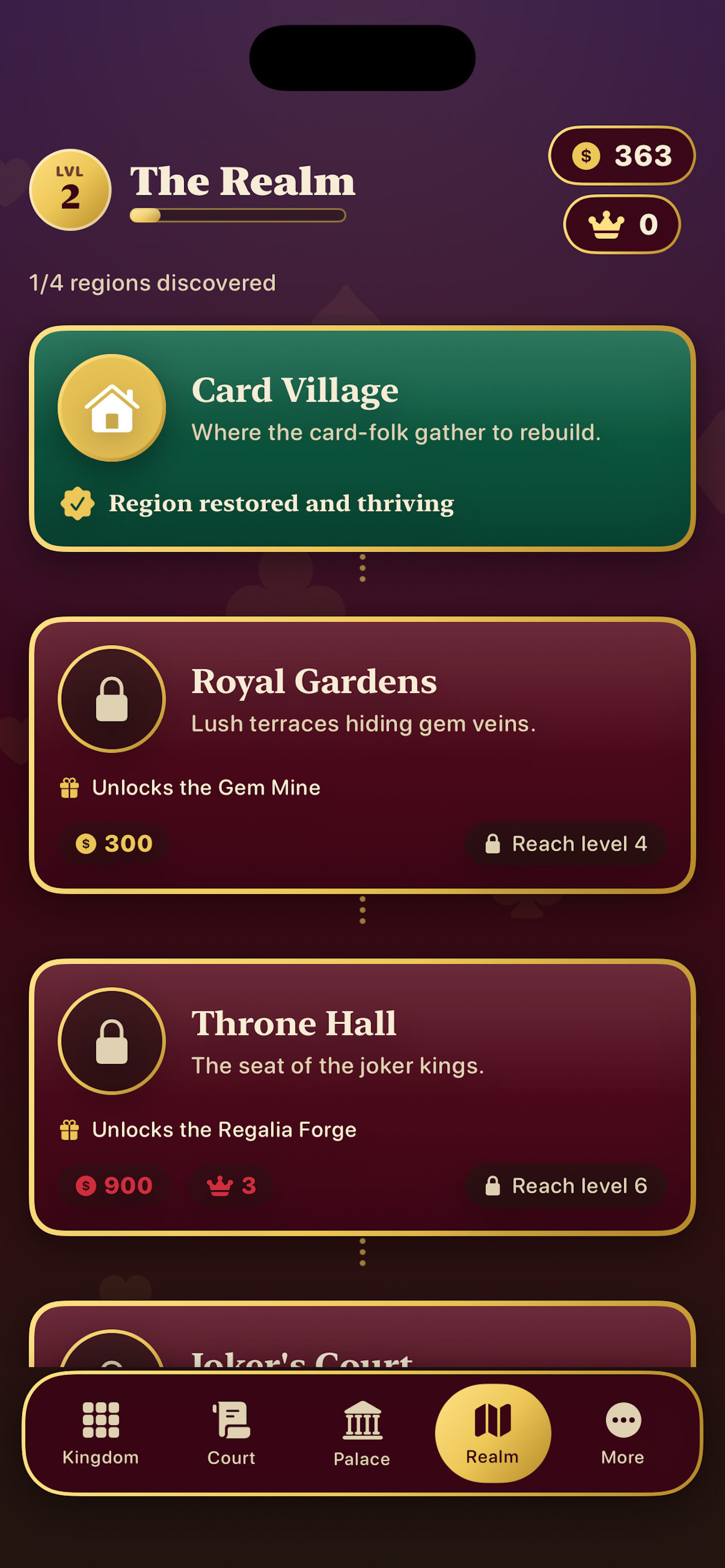 Joker Royal: Merge Kingdom screenshot 4