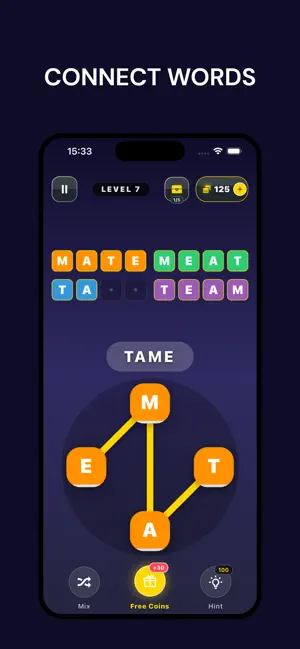 Word Orbit - Word Connect screenshot 1
