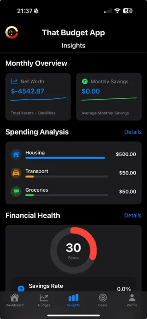 That Budget App screenshot 3