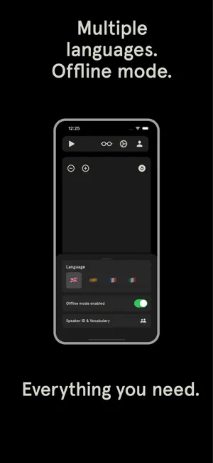 TranscribeGlass App screenshot 1