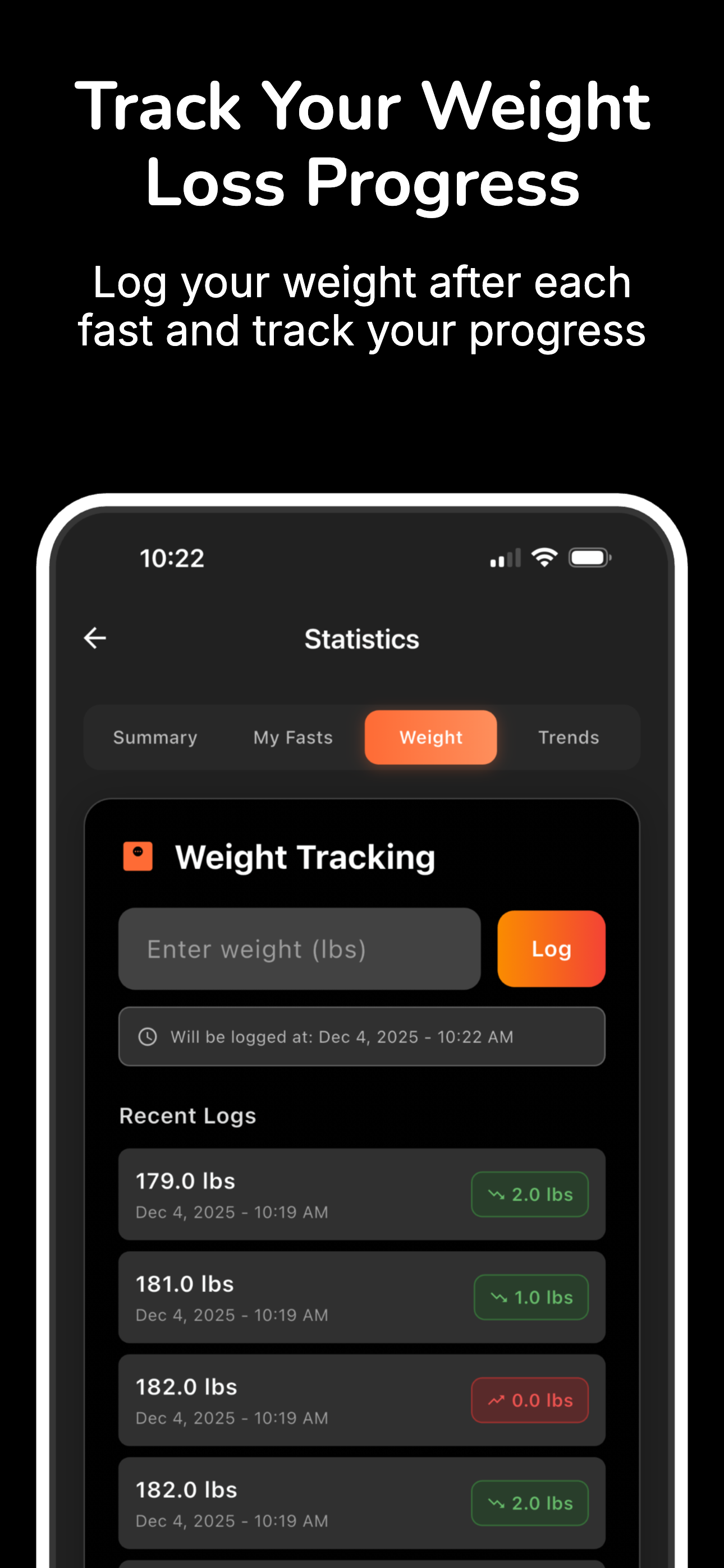 Fasting Tracker: screenshot 4