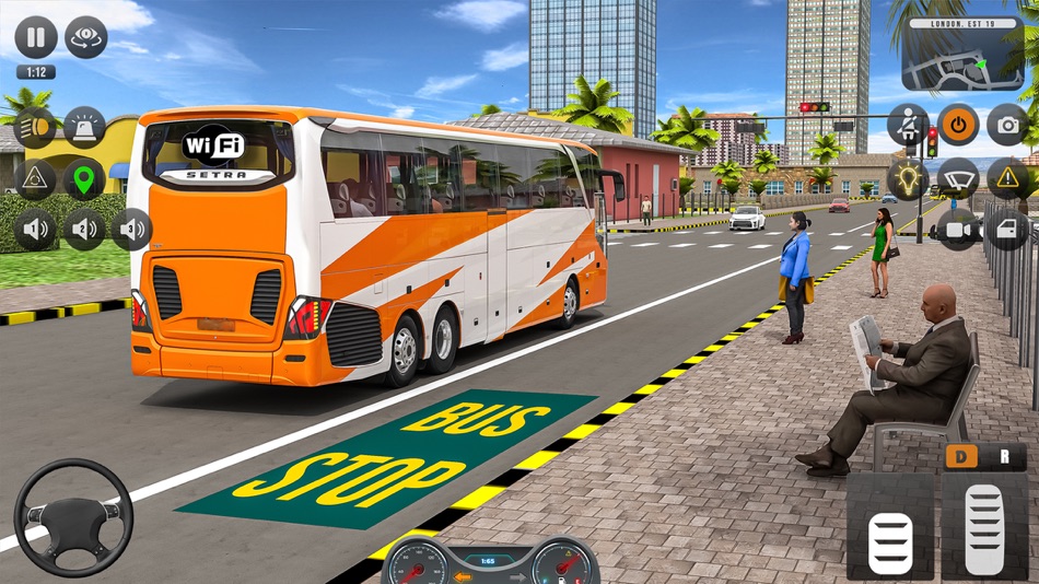 #4. Urban City Passenger Bus Game (iOS) 由: Wahab Ahmad