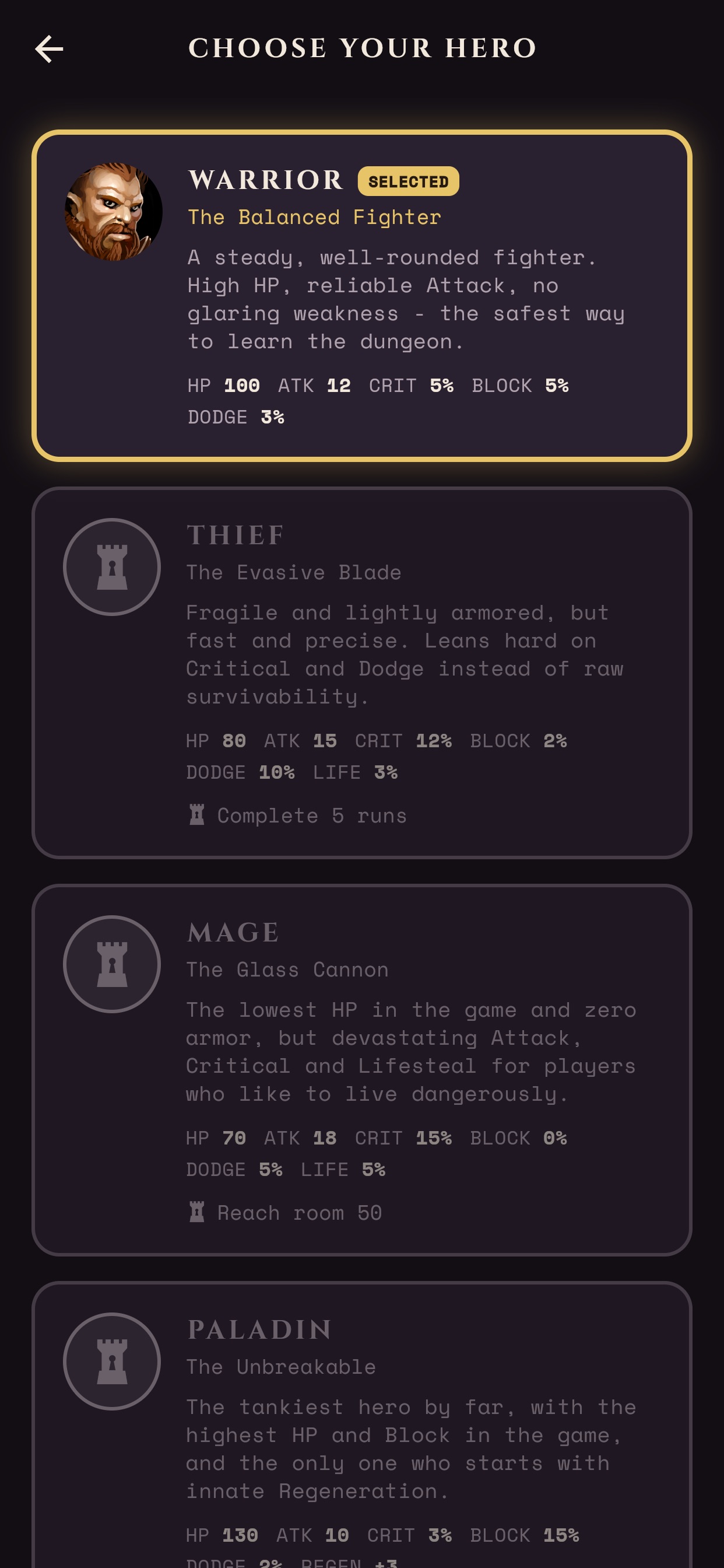 Screenshot 3 of RUNGEON: Auto Roguelike