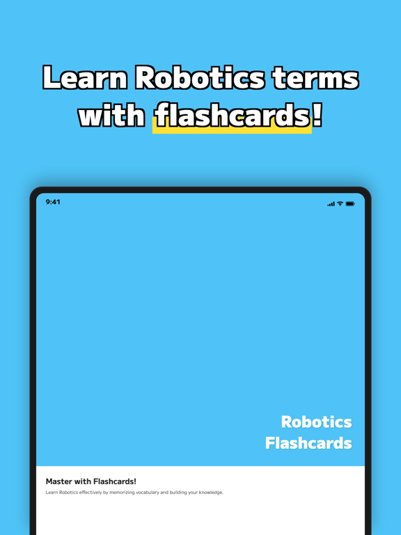 Robotics Vocab - 5-Min Study
