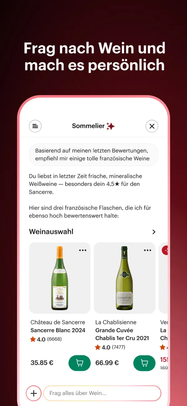 Vivino iPhone App Screenshot 5 – Essen und Trinken