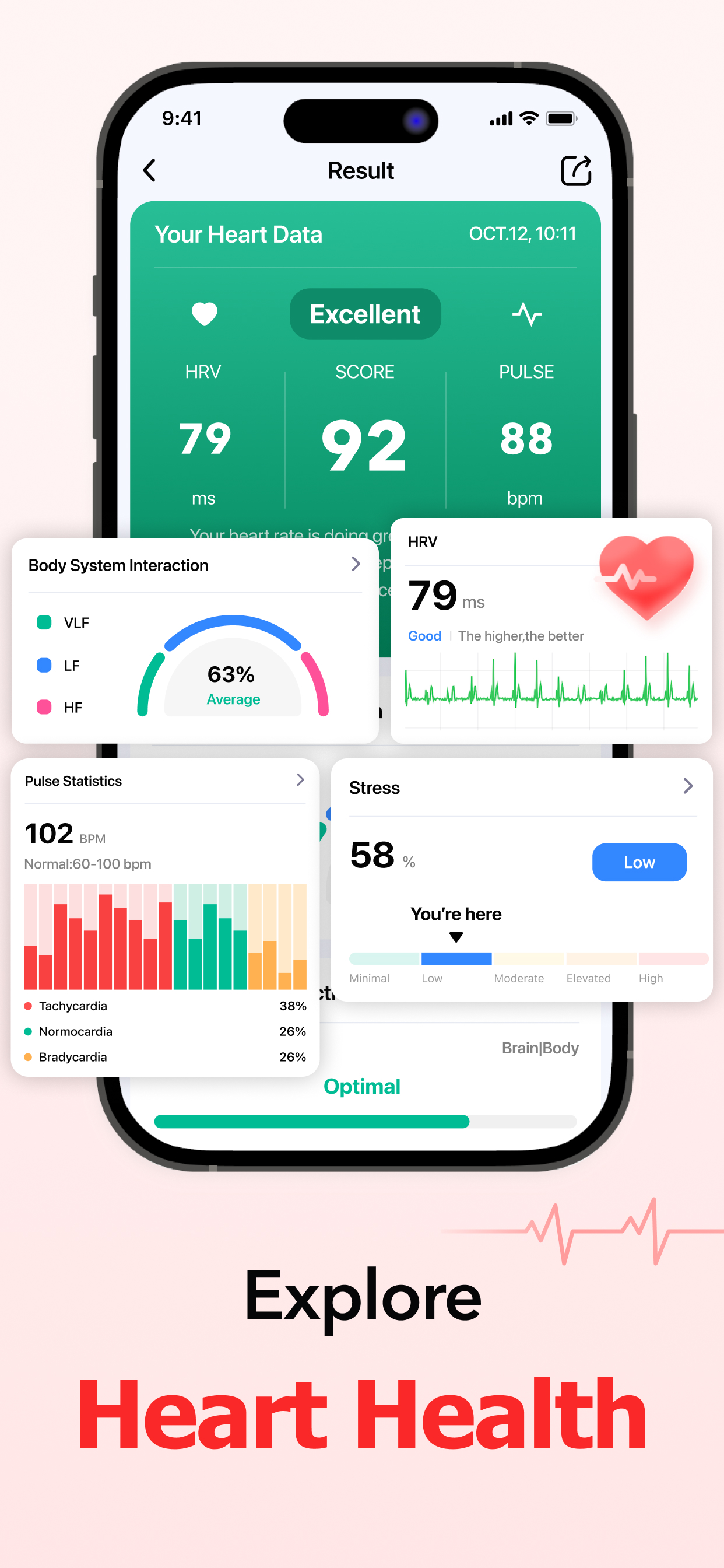 Heartly: Heart Rate Monitor screenshot 4