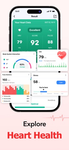 Heartly: Heart Rate Monitor iPhone screenshot 3