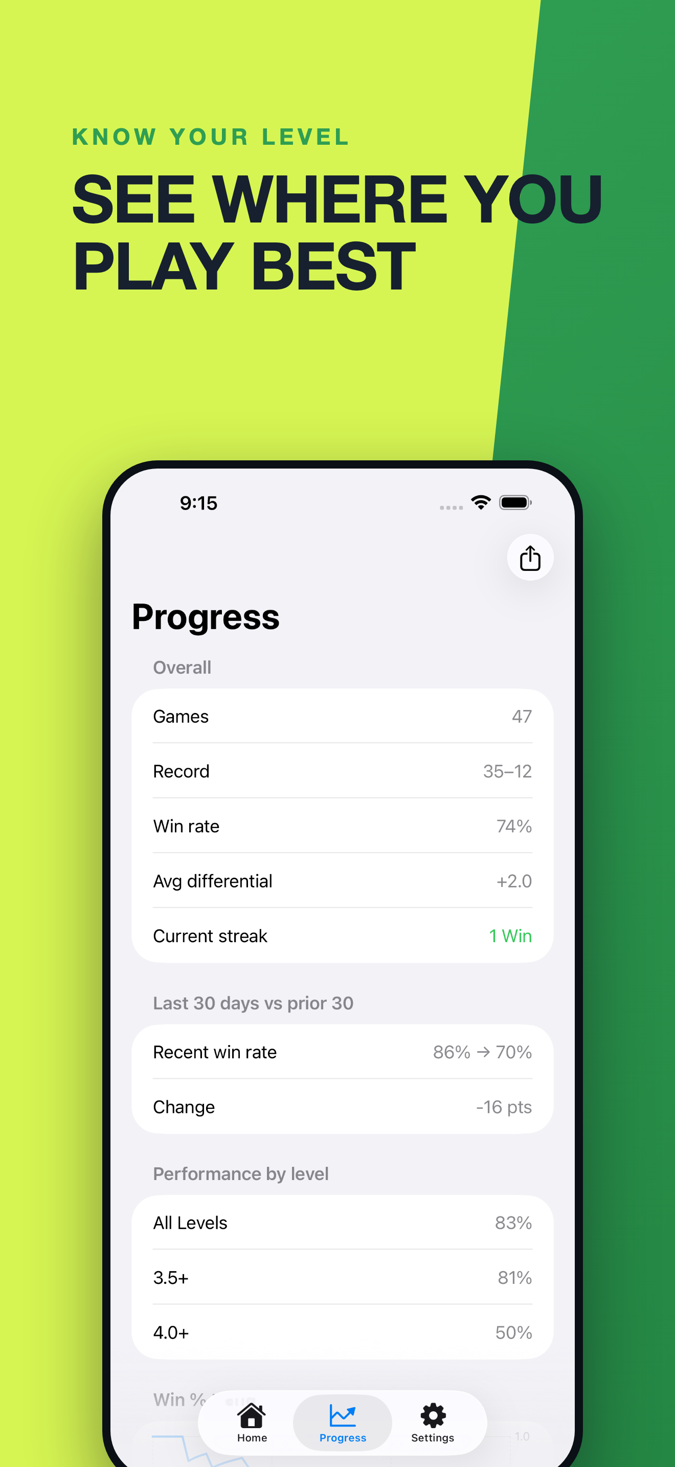 PickleRecord: Match Tracker screenshot 5