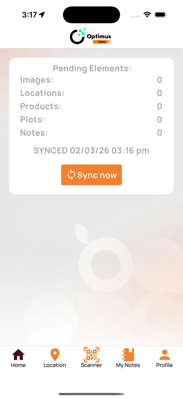 Screenshot #1 pour Optimus Notes