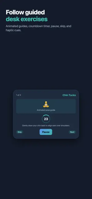 SitFlow: Desk Wellness Coach screenshot 3