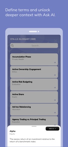 CFA Exam Prep 2026: with AI Screenshot 6 of 7