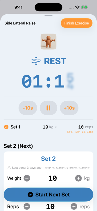 Omacho - Workout Log Screenshot 3 of 7