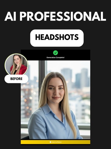 AI Headshot Maker: Fotiva iPad screenshot