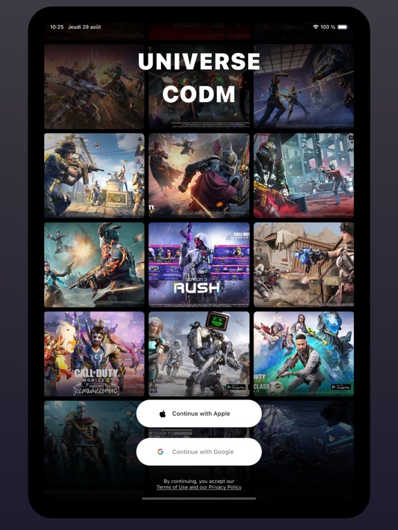 Universe Meta iPad screenshot 1 - Entertainment app