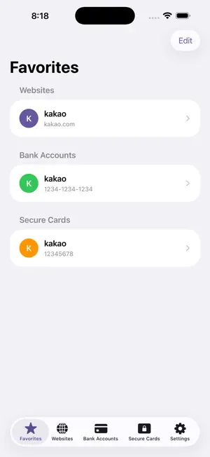 MyPass - Password & Visual Key screenshot 2