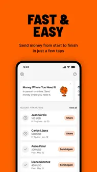 Ria Money Transfer iphone bilder 2