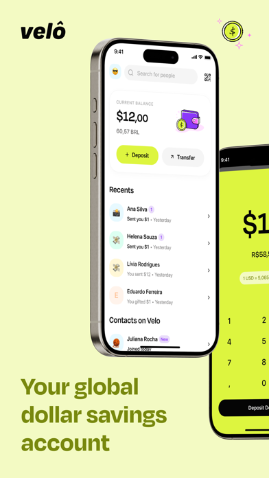 Velo - Save & Pay in Dollars Screenshot