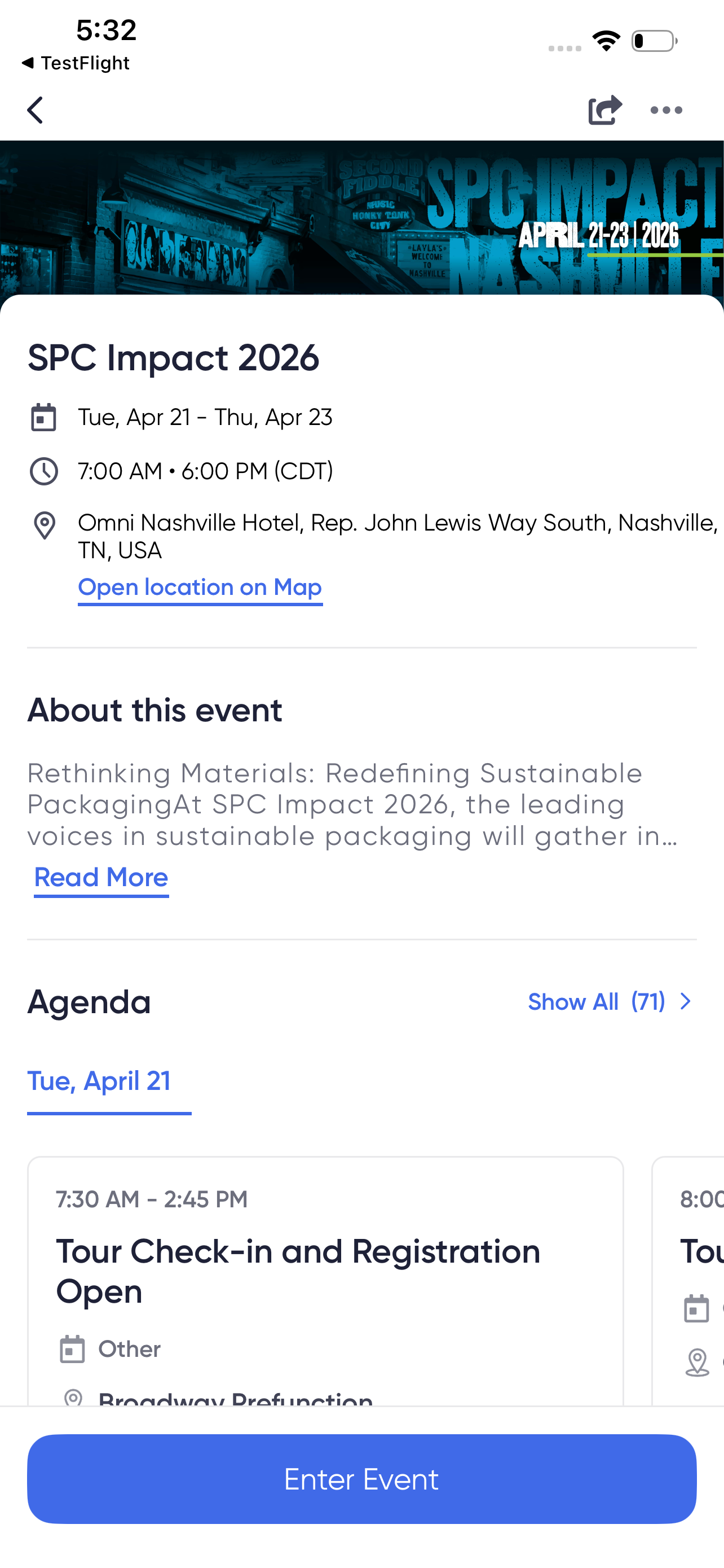 GreenBlue Events 2026 screenshot 3