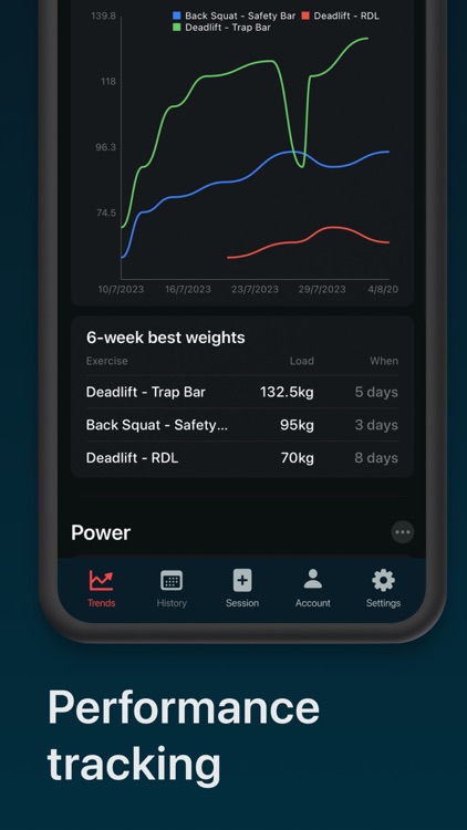 Metric VBT: Workout planner screenshot-4