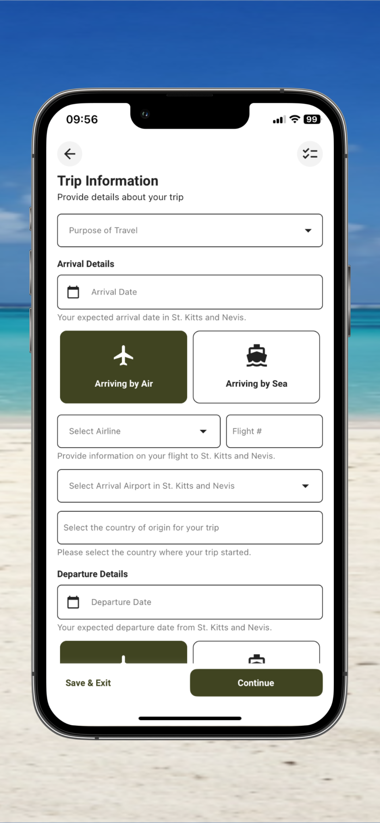 e-Border - St. Kitts & Nevis screenshot 5