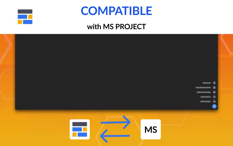 Gantt chart AI planner-Ingantt iPhone screenshot