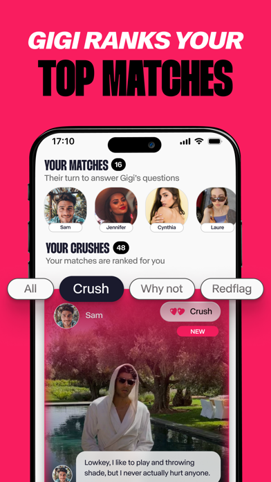 Gigi: Your AI dating wingwoman Screenshot