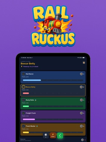 Dice Game - Rail Ruckus
