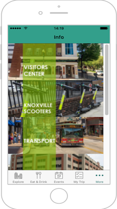 Visit Knoxville iPhone screenshot 4 - Travel app