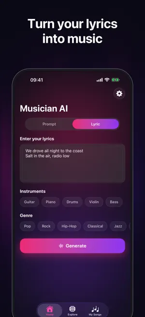 AI Song Generator: Musician screenshot 2