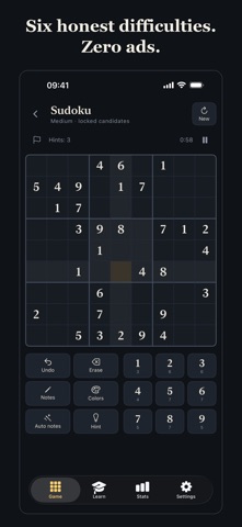 Sudoku Learn & Play: No Ads Screenshot 2 of 9