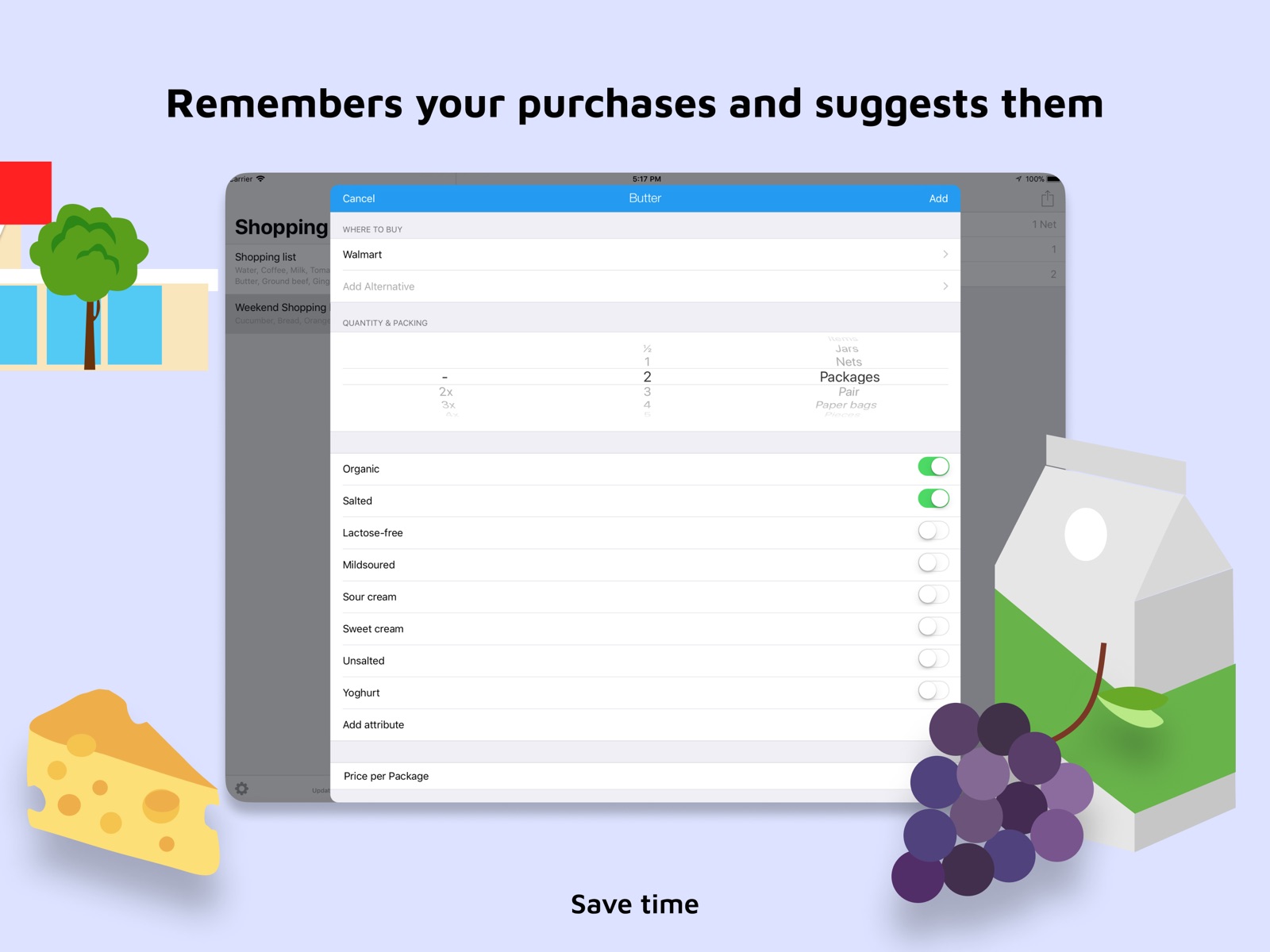 pon - Smart Shopping List ipad screenshot 4