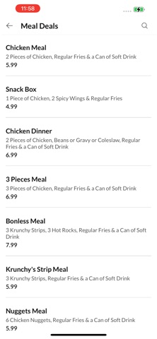 Krunchy Fried Chicken Screenshot 3 of 4