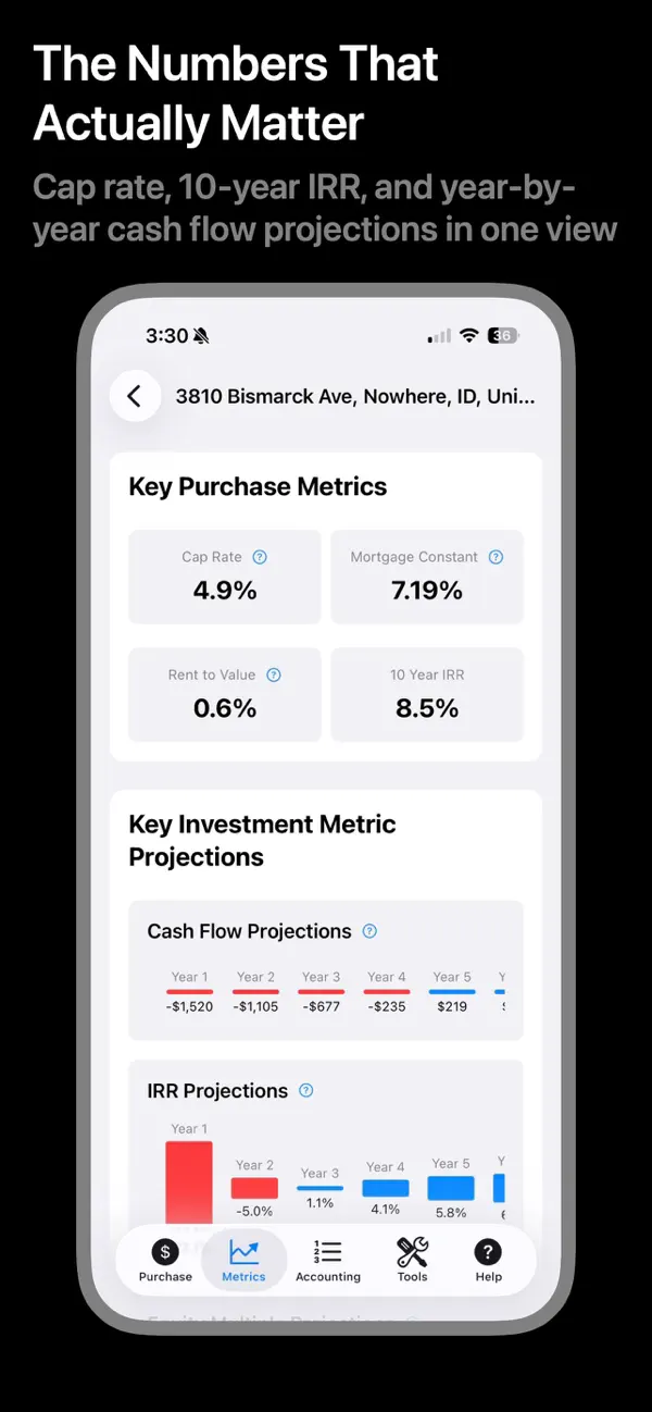 Screenshot #1 pour Rental Property Wizard