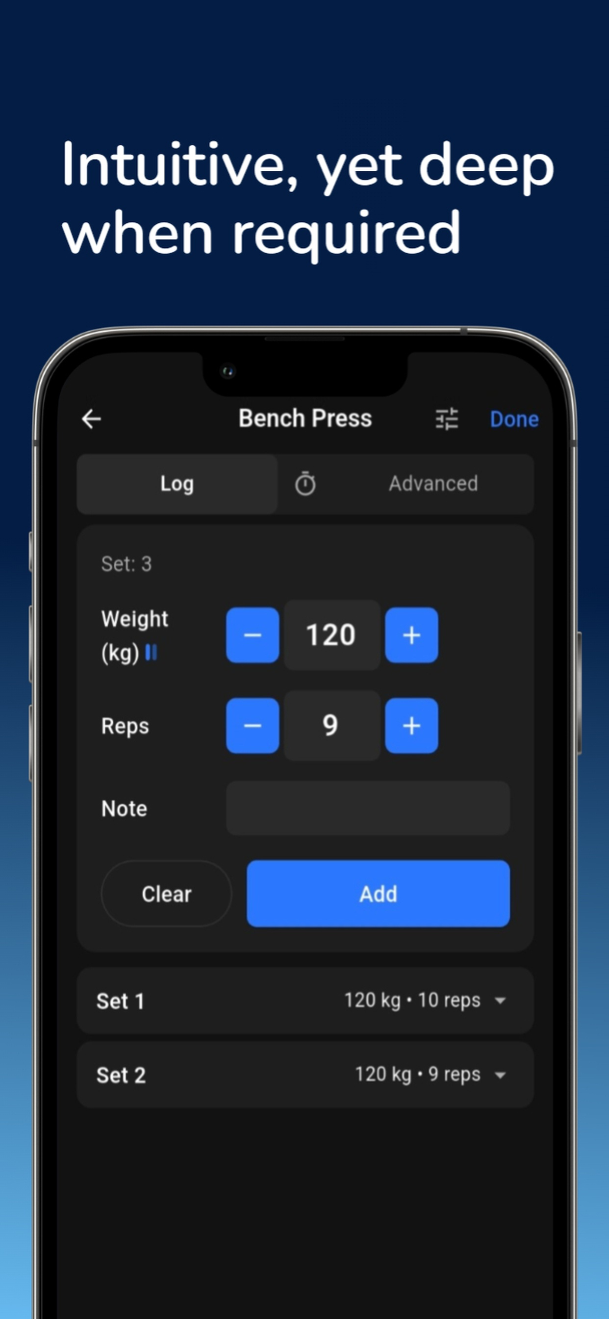 Myg - Gym Workout Tracker screenshot 4