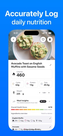 Food Scan - AI Calorie Counter iPhone screenshot
