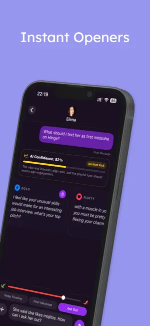 RizzAI: rizz app ai screenshot 2